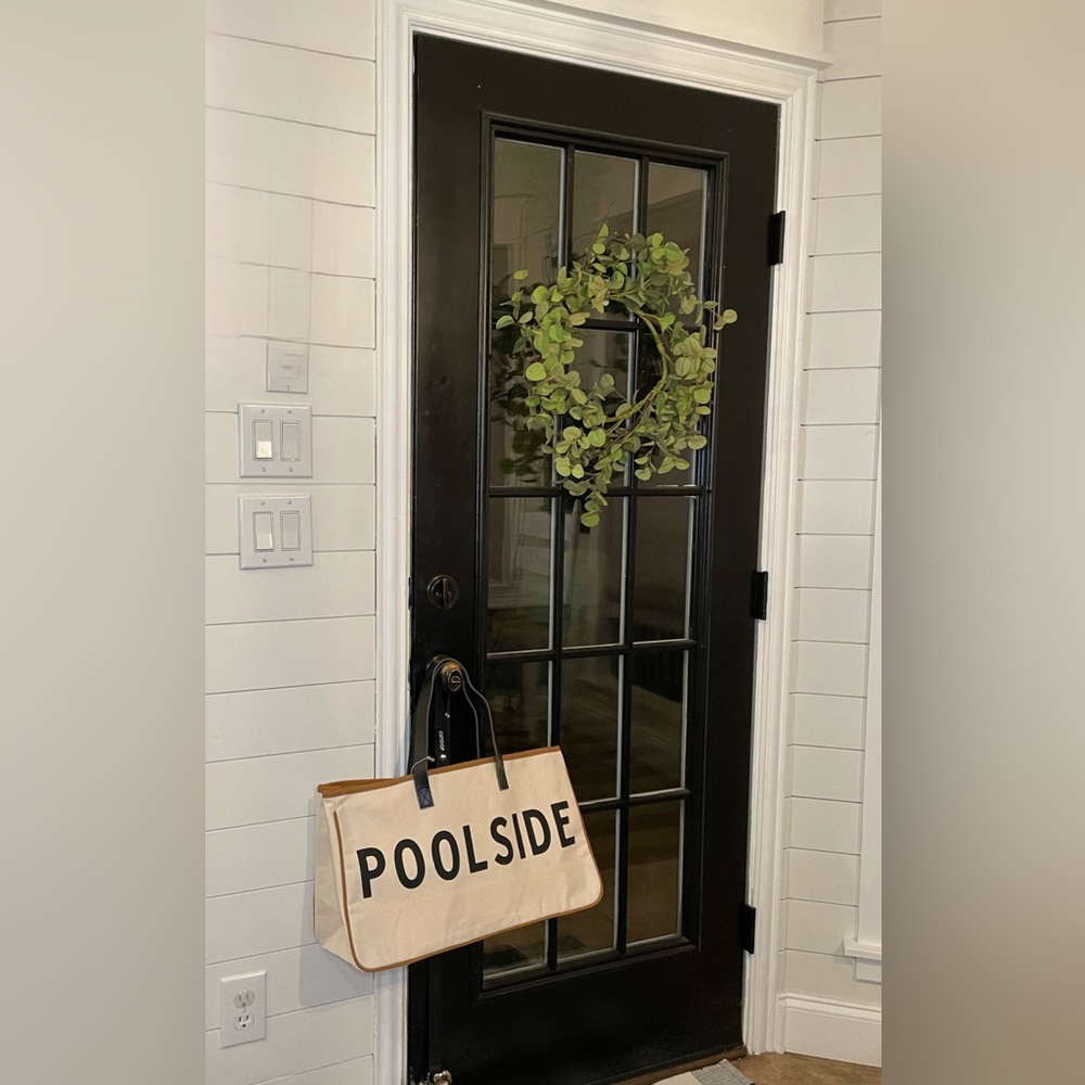 Canvas POOLSIDE Tote Bag